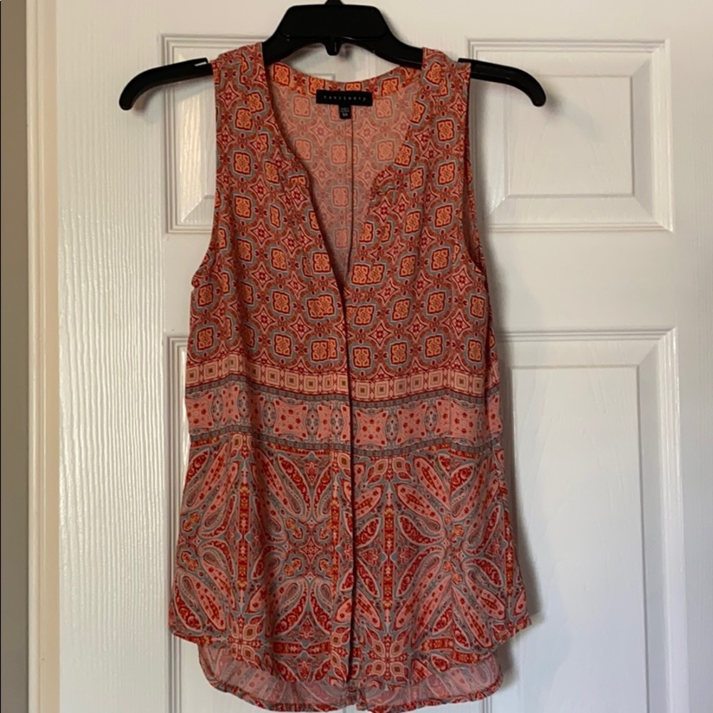 Coral pattern shirt